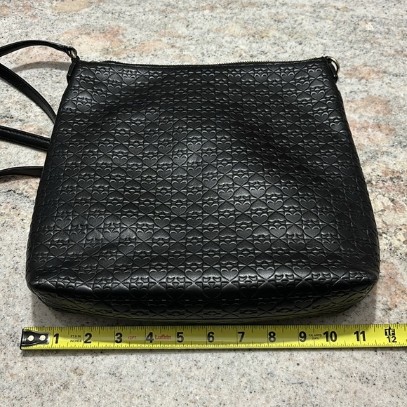 Kate Spade Leather Embossed Logo Crossbody - Picture 10 of 13